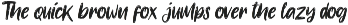 Banyu Langits - Quirky Display Font preview