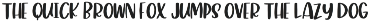 Glamper Sans preview