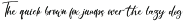 Anythings - Calligraphy Font preview