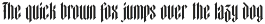 Elmwood Blackletter Display Font preview