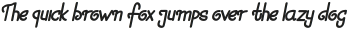 Nicko Robin Italic otf (400)