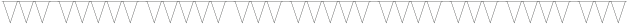 Bunting Font - Triangles Outline Regular otf (400)