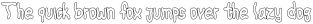 Wumboo Hollow otf (400)