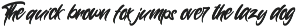 Wynter Sandy - Bold Script Font preview