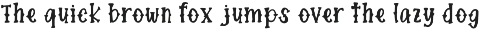 DEFINITELY HAUNTED Halloween Font preview