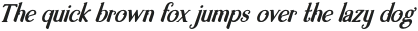 Melogia Bold Italic otf (700)
