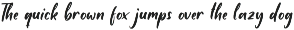 Handwritten Font preview