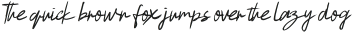 Malefoy Italic otf (400) Sample