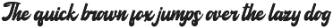Agies Fresh - Retro Bold Script Font preview