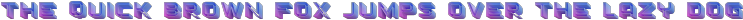Ombre 3D Regular otf (400) Sample
