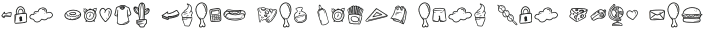 Nila and Bila Dingbats Regular otf (400)