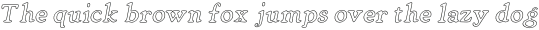 GrandBaronOutline-Italic otf (400)