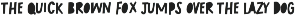 Wicked Awesome Cutout font font preview