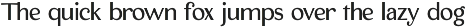 The Voyager ligature font font preview