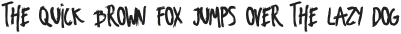 Nafta Brush Font Regular ttf (400)