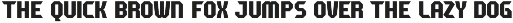 Union Force - Stencil Font font preview