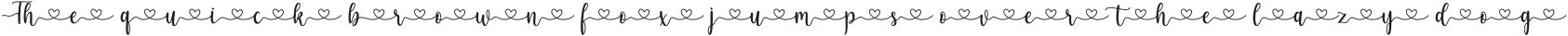 love story heart Solid otf (400)