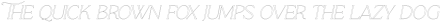 Qene-G Outline Italic otf (400) Sample
