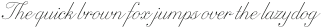 Inglesa Script ExtraLight otf (200)