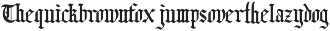 Baliga Blackletter preview