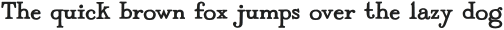 CN Typewriter Bold otf (700) Sample