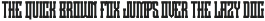 Dartbox Font preview