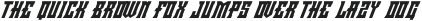 Minacious Italic otf (400) Sample