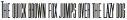 FD Lofty otf (400) Sample