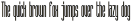 Superstretto Family banner font preview