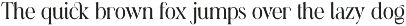 Casanova Elegant Serif Display font preview