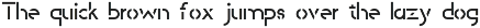 Gaper Font preview