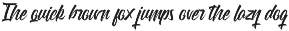 Weathertop Modern Script Typeface preview