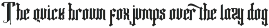 Fancy Quisley - Blackletter Font preview