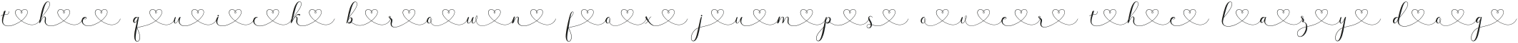 Middle love style 4 Regular otf (400)