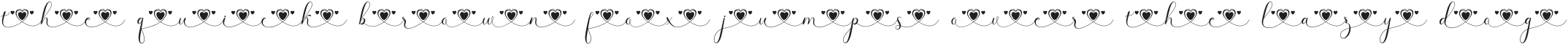 Middle love style 8 Regular otf (400)