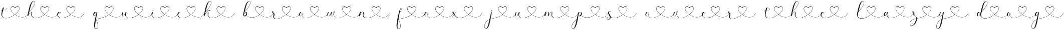 Middle love style 2 Regular otf (400)