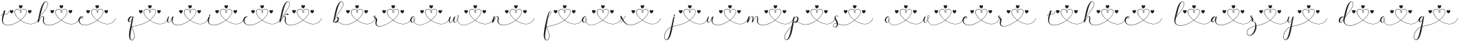 Middle love style 5 Regular otf (400)