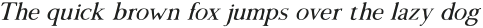 Morgen-Italic otf (400)