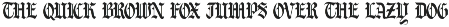 Minerva | Blackletter Font font preview