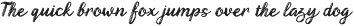 Monday Salute Cute Brushscript preview