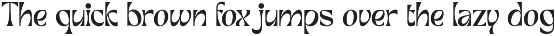 TAN - PARADISO font preview