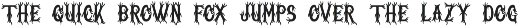 Nightmare - Horror Font preview