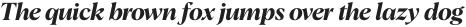 Albra Semi Italic otf (400)