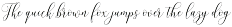 New Pamithais Script preview