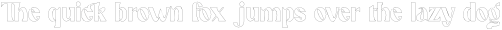abingtonoutline-Regular otf (400) Sample