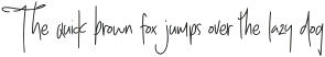 English Signature Two otf (400) Sample