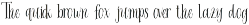 Evening River - Elegant Display Type font preview