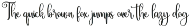 Christmas font preview