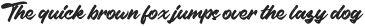 Hoarse Script Rough Regular otf (400)
