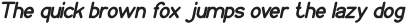 Professional Edition Bold Italic otf (700)